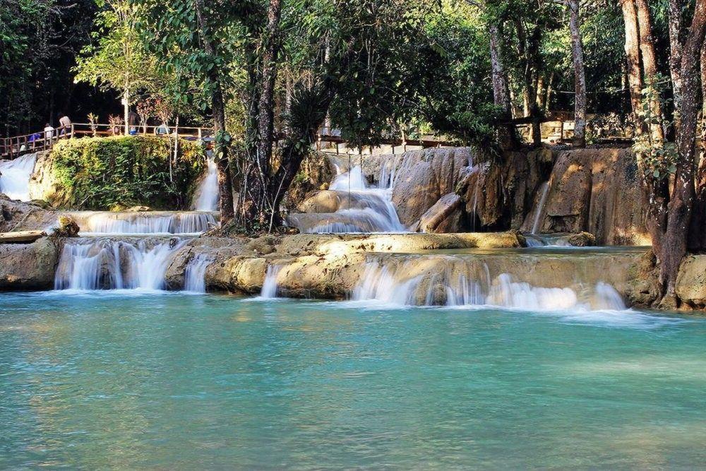 Destino Laos Tad Sae Cachoeiras