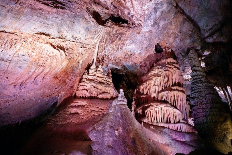Parque lewis e cavernas clark NSP estado